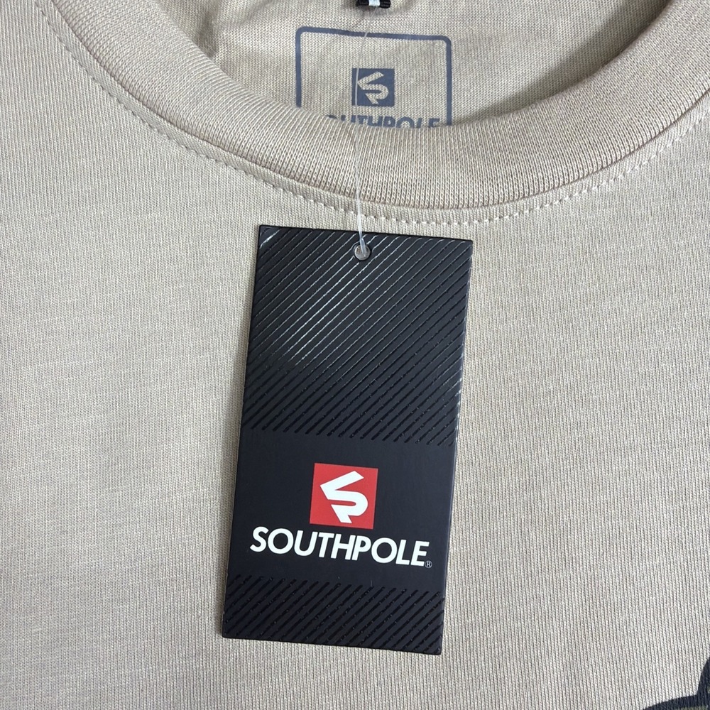 Southpole Shirt Mens L NWT Spray Puff Paint Graffiti Graphic Logo Teddy Bear Men - Picture 4 of 9